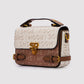 Decorative Side Buckle Printed Cross Bag