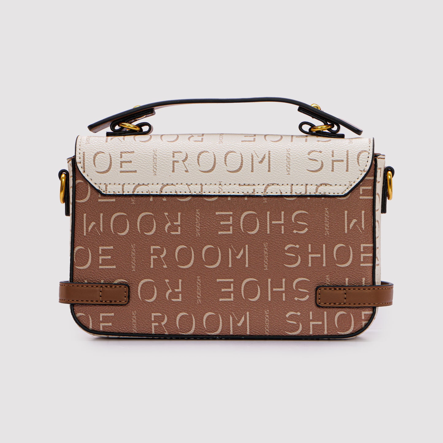 Decorative Side Buckle Printed Cross Bag