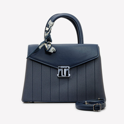 حقيبة يد بإغلاق مغناطيسي مع وشاح