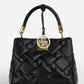 Embossed Leather Handbag