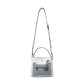 Bi-Color Handbag with Long Strap