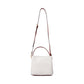 Bi-Color Handbag with Long Strap