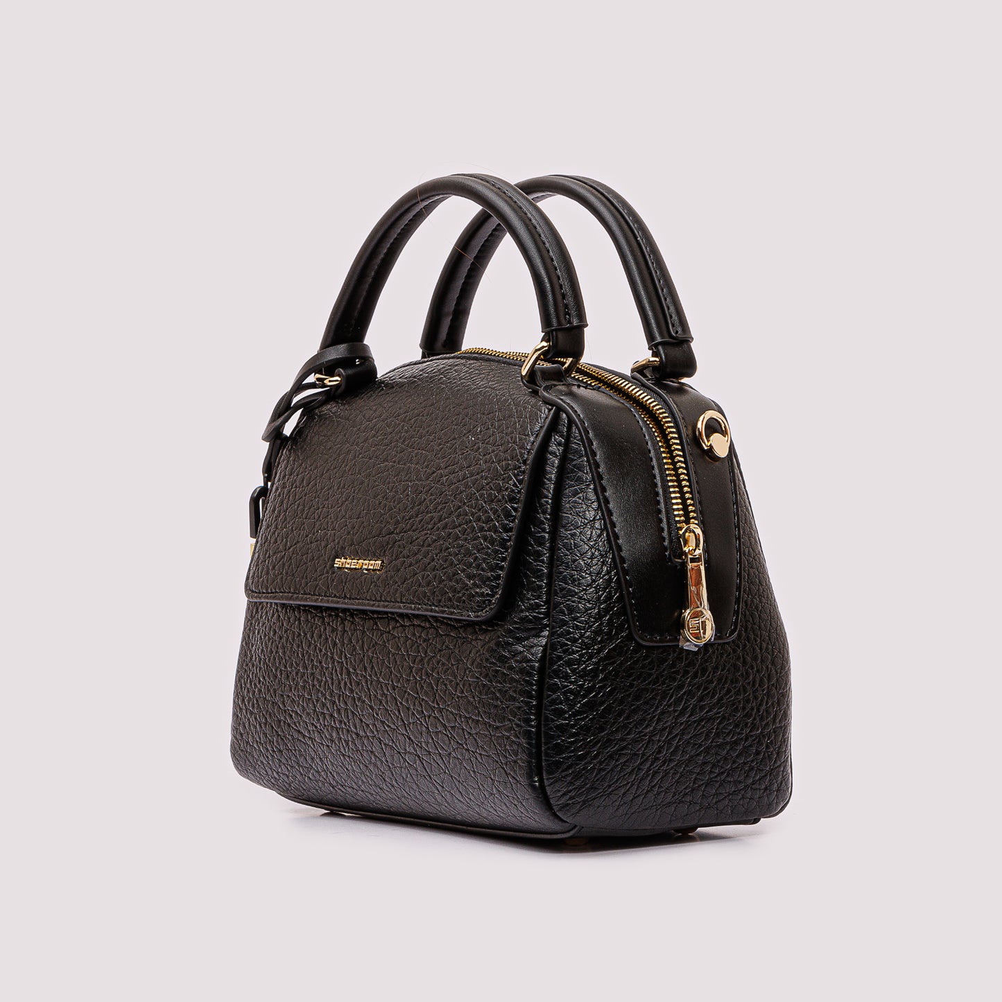 Elegant Handbag with Cross Handle