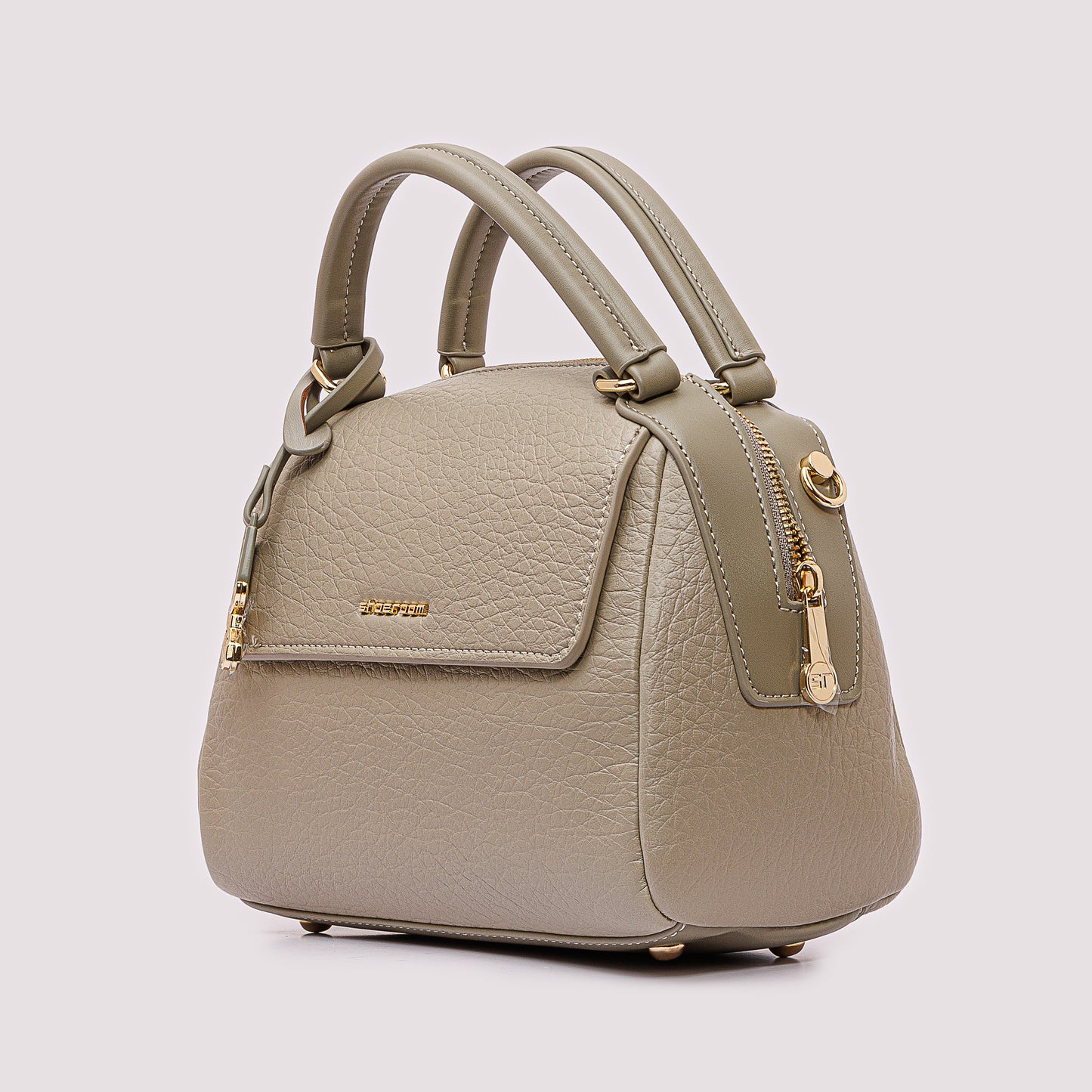 Elegant Handbag with Cross Handle