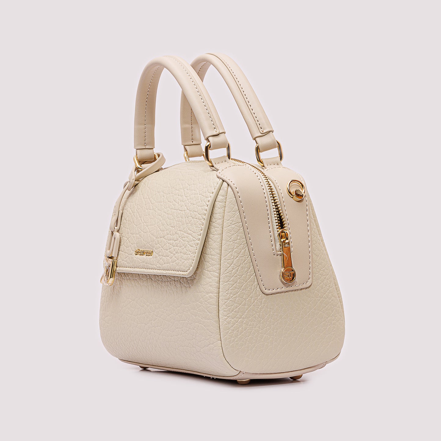 Elegant Handbag with Cross Handle