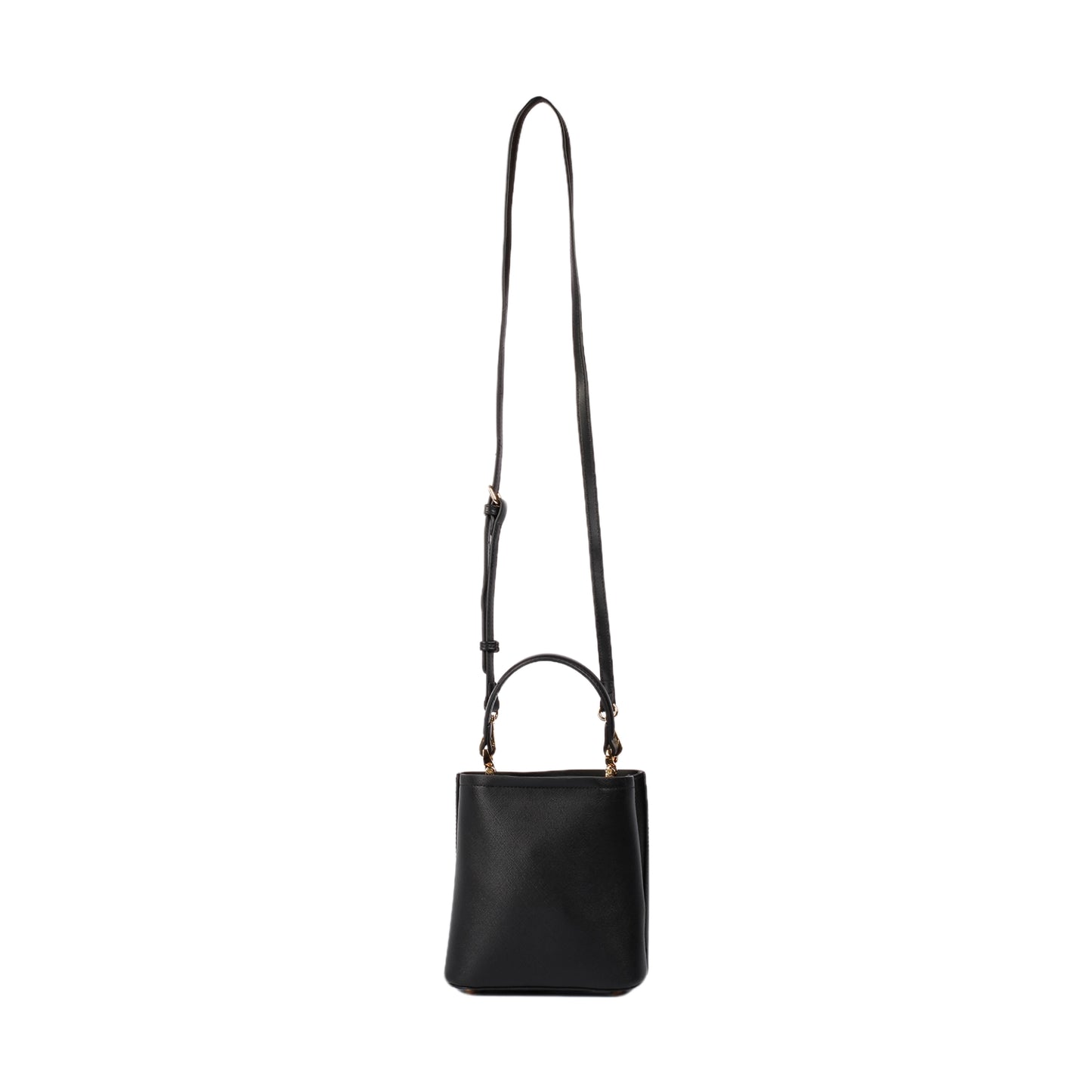 Mini Leather Crossbody Bag with Small Handle