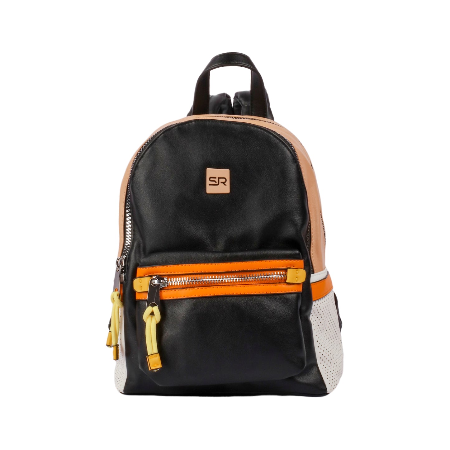 Colorful Backpack with Front Zipper