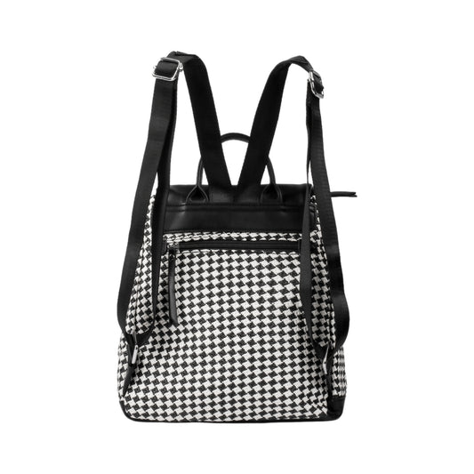 Bi-Tone Checkered Backpack