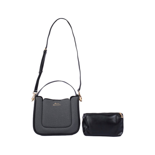 Elegant Crossbody Bag with Inner Pouch