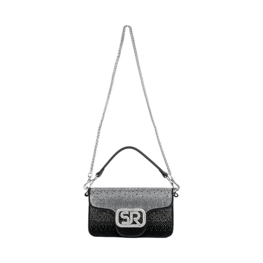 Soiree Strass Mini Bag with Chain