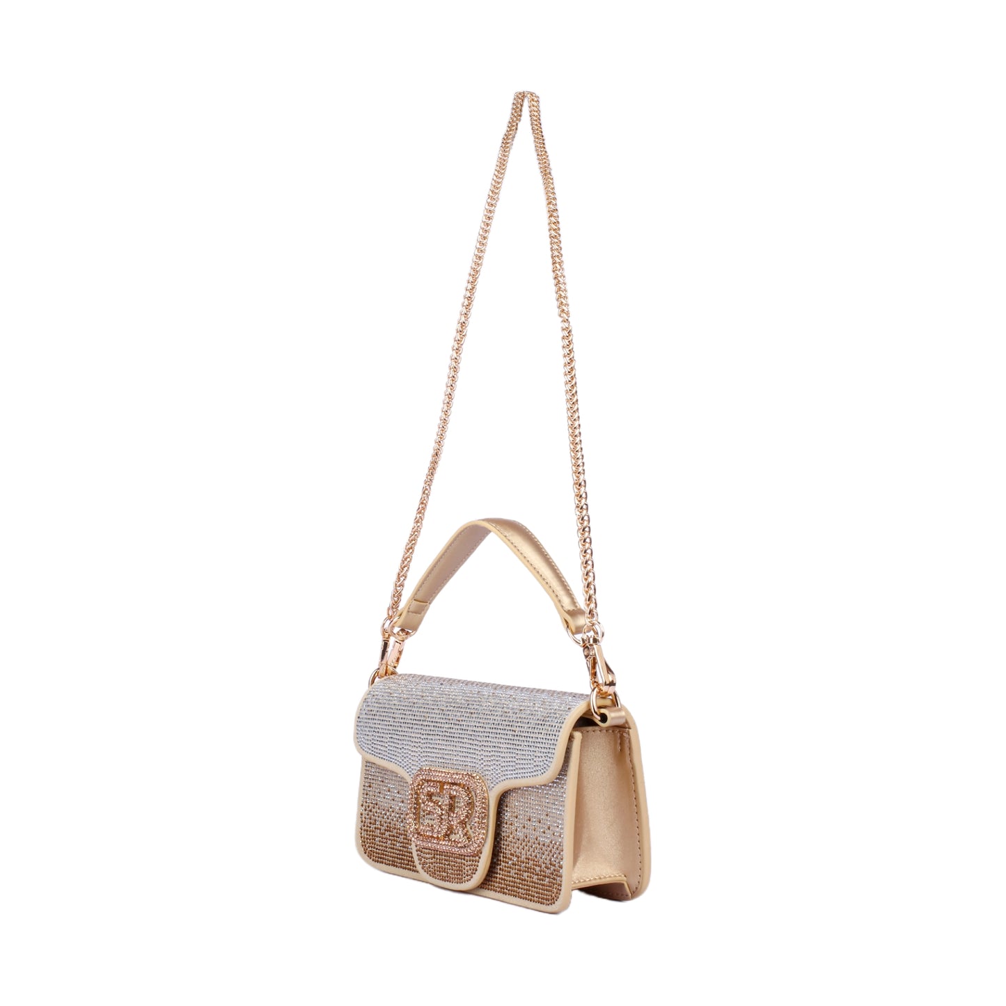 Soiree Strass Mini Bag with Chain