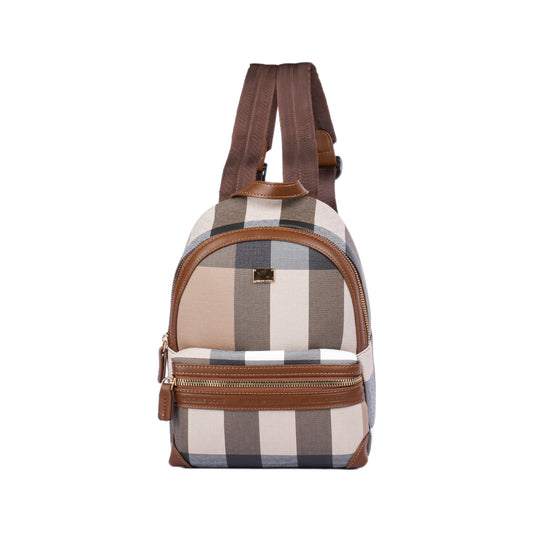 Checkered Backpack