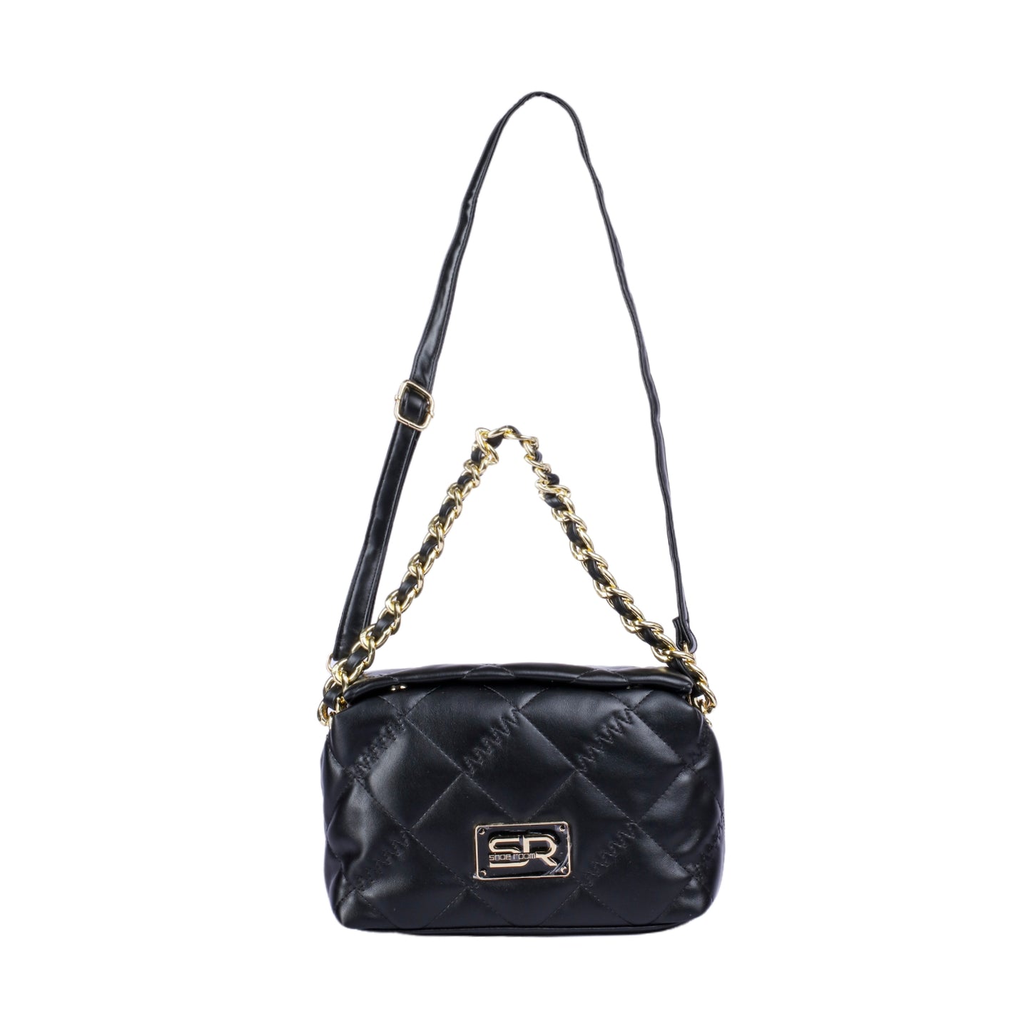 Elegant Box Handbag with Strap