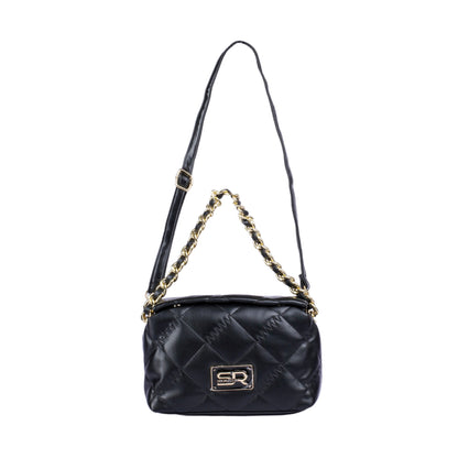 Elegant Box Handbag with Strap