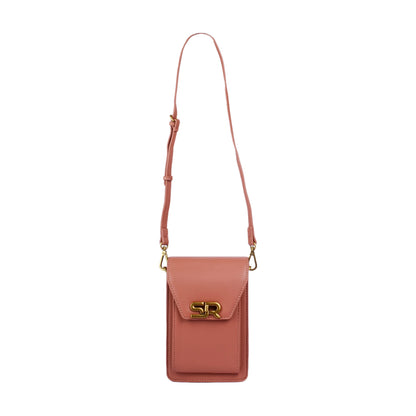 حقيبة كروس صغيرة مع جيب خلفي