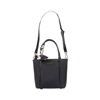 حقيبة يد صغيرة مع وشاح ومقبض طويل