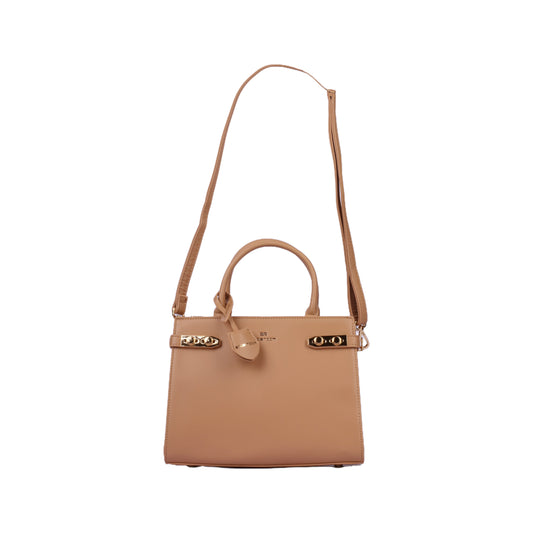 Golden Buckle Hand Bag