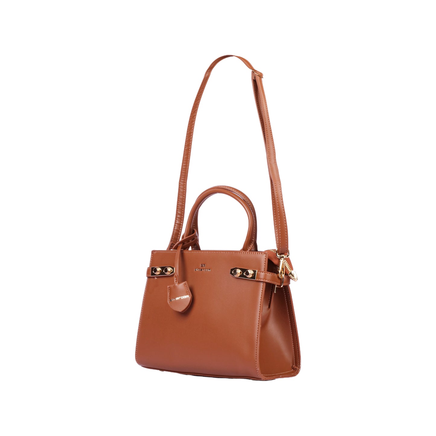 Golden Buckle Hand Bag