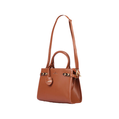 Golden Buckle Hand Bag