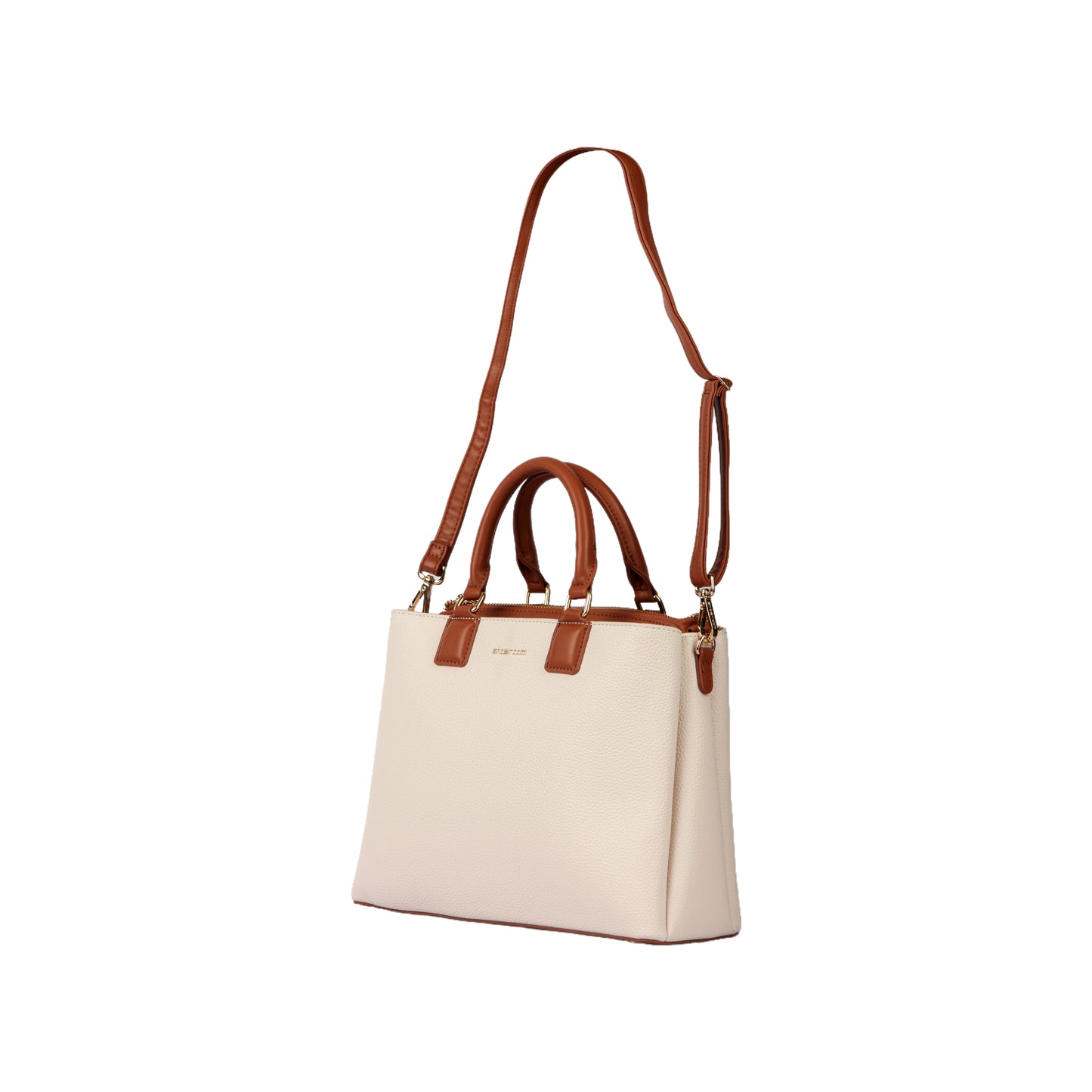 Classic Leather Handbag with Long Handle