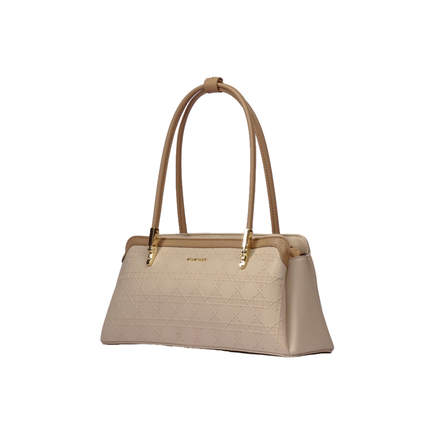 Structured Leather Shoulser Bag