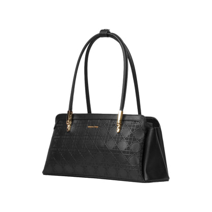 Structured Leather Shoulser Bag