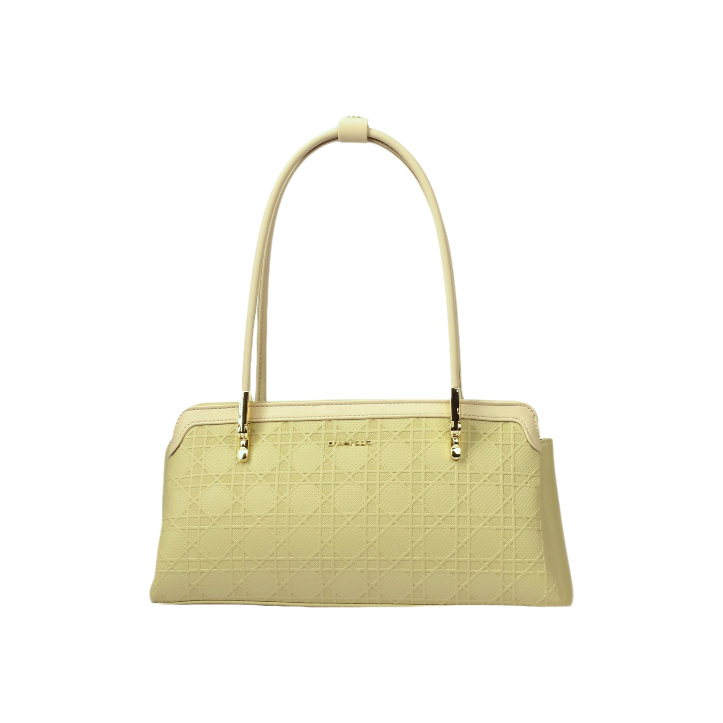 Structured Leather Shoulser Bag