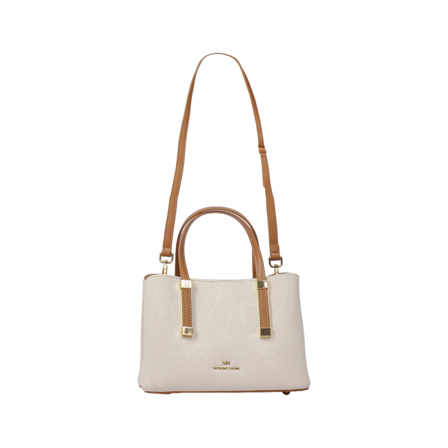 Chic Handbag with Metal Feet