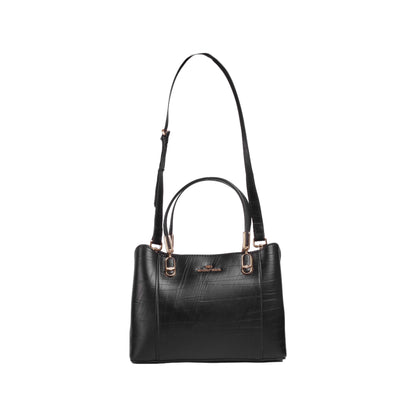 Textured Leather Handbag