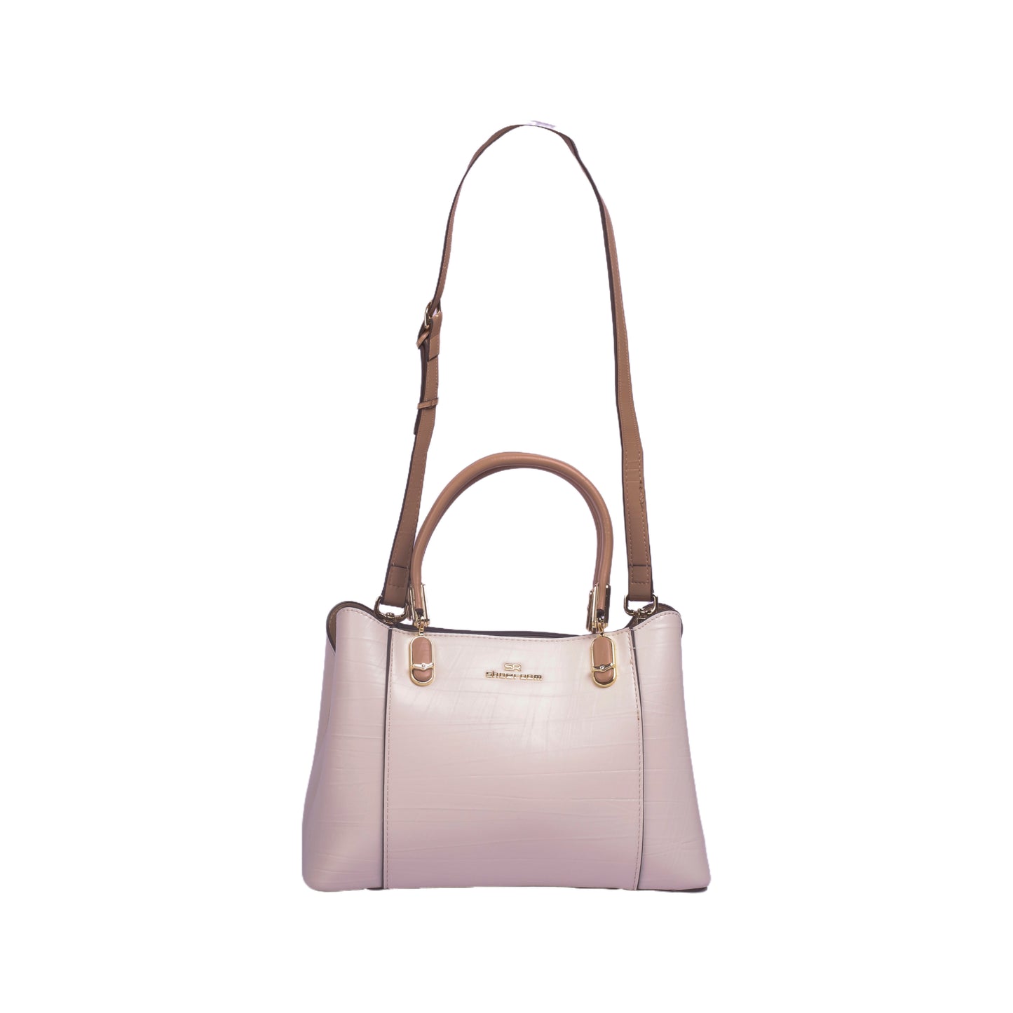 Textured Leather Handbag