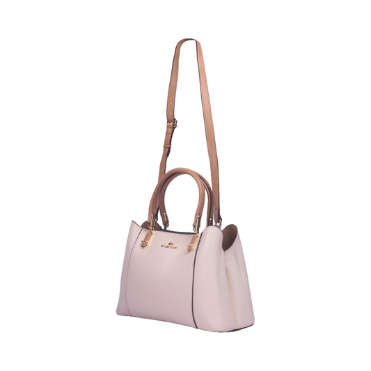 Textured Leather Handbag