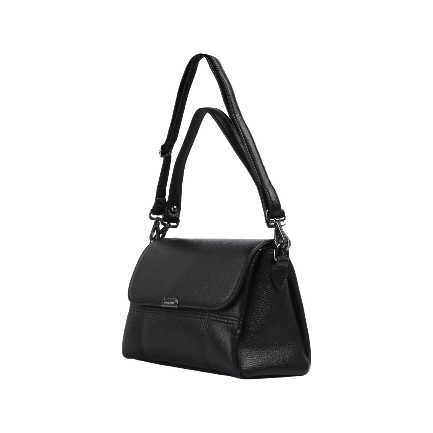 Unique Flap Handbag with Strap