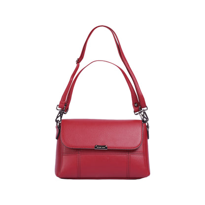 Unique Flap Handbag with Strap