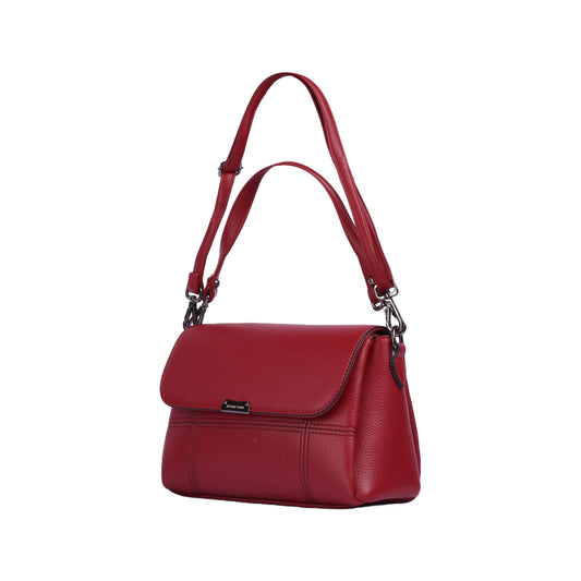 Unique Flap Handbag with Strap