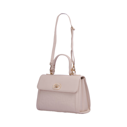 Twist Lock Handbag with Strap