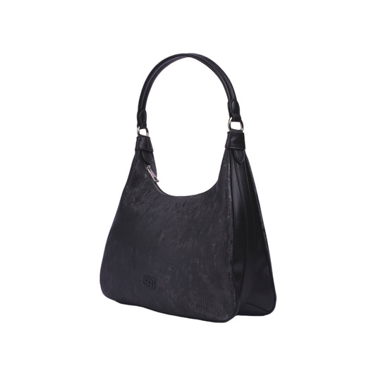 Zipper Closure Shoulder Bag