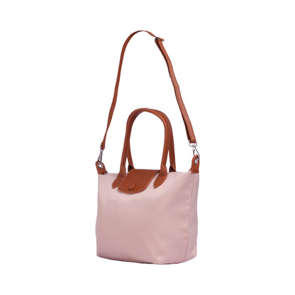Soft Leather Handbag with Strap