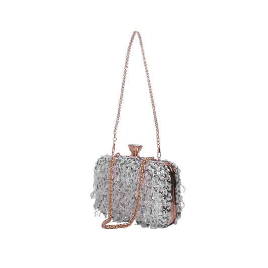 Sequins Soiree Clutch