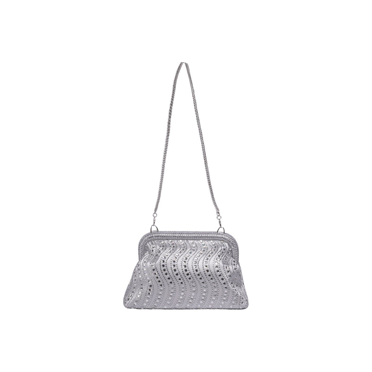 Shiny Embellished Soiree Clutch
