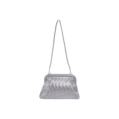 Shiny Embellished Soiree Clutch