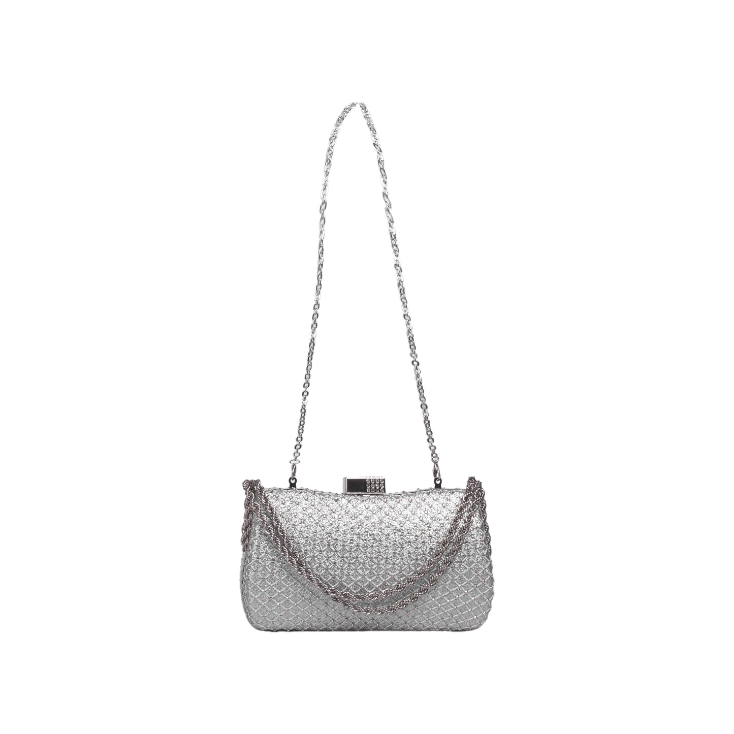 Studded Clutch with Chain