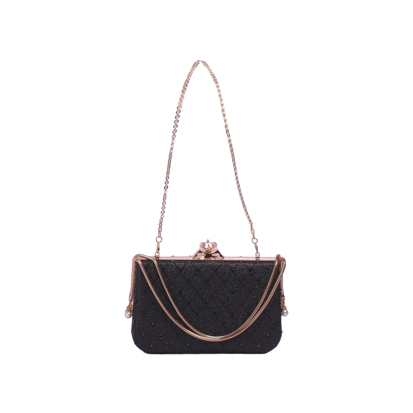 Elegant Soiree Clutch with Chain