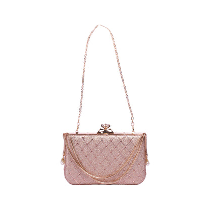 Elegant Soiree Clutch with Chain