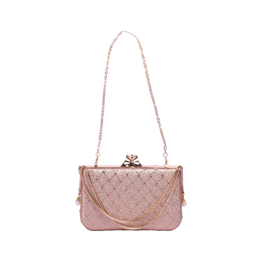 Elegant Soiree Clutch with Chain