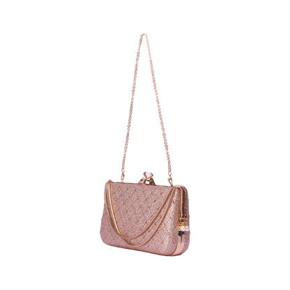 Elegant Soiree Clutch with Chain