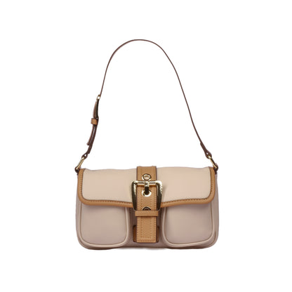 Middle Buckle Shoulder Bag