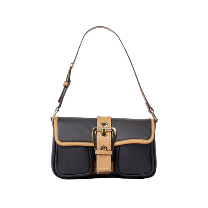 Middle Buckle Shoulder Bag