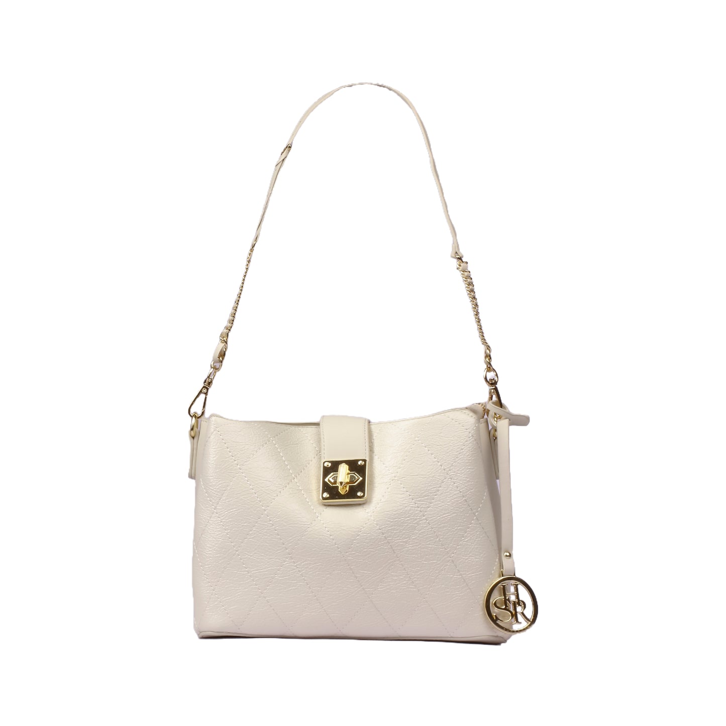 Twist Lock Crossbody Bag