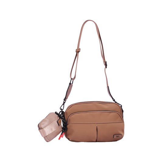 Double Pockets Cross Bag
