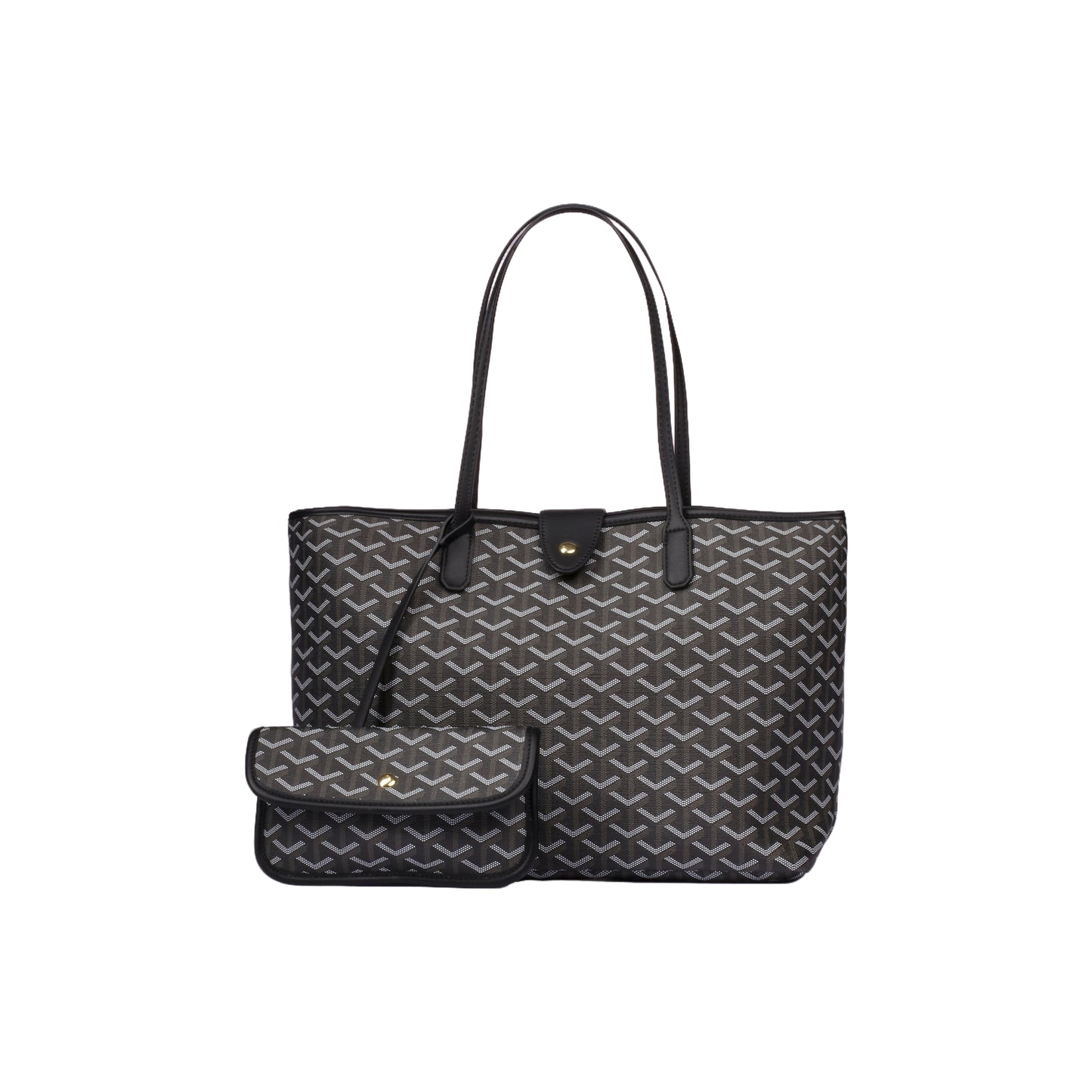 Flocked Shoulder Bag